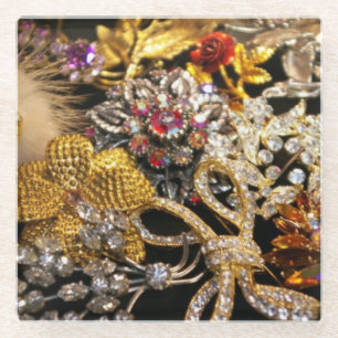 Jewel - Glasuntersetzer