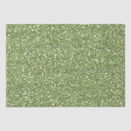 Jewel Green Imitats Glitzer Seidenpapier