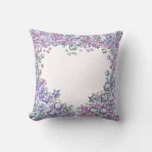 Jewel Heart Throw Kissen