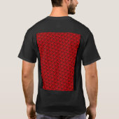 Jewel Hearts Pattern T - Shirt (Rückseite)