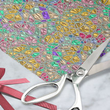 Jewel Mosaic - Gemstone Colors Hübsch Decoupage