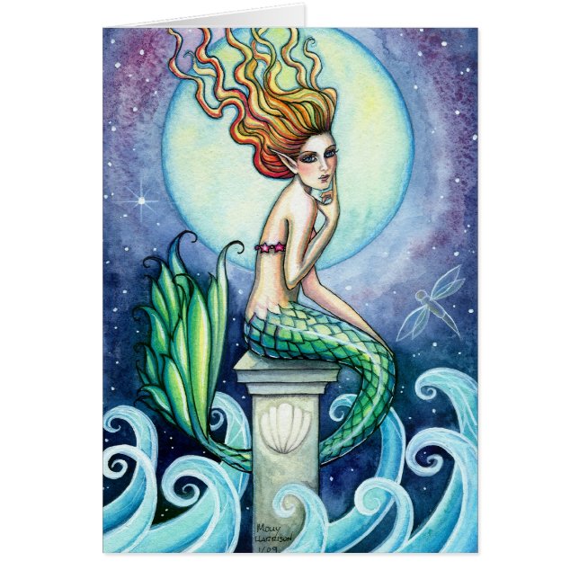 Jewel of the Sea Mermaid Card von Molly Harrison (Vorne)