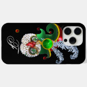 JEWEL OWL, ELF HAT, KLEEBLATT UND DIAMOND FEATHERS Case-Mate iPhone HÜLLE (Rückseite (Horizontal))