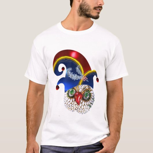 JEWEL OWL UND ELF HAT MIT DIAMOND FEATHERS T-Shirt (Vorderseite)