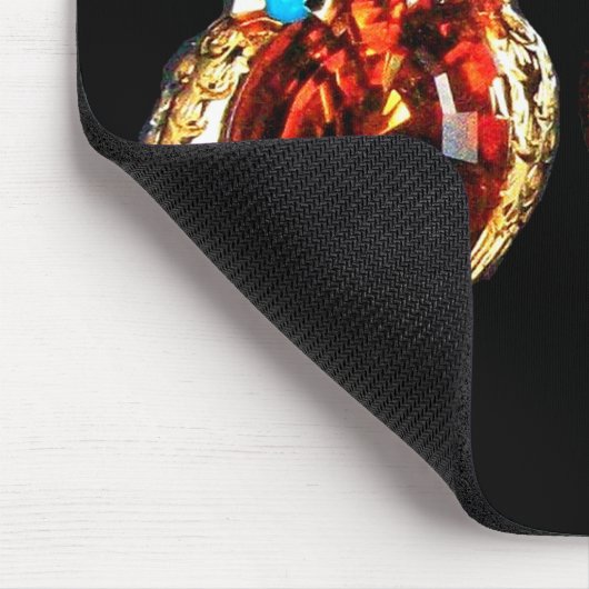 JEWEL OWLS MONOGRAM MOUSEPAD (Ecke)