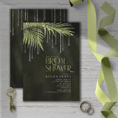 Jewel Palm Leaf Brautparty Green ID830