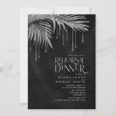 Jewel Palm Leaf Probe Dinner Silver ID830 (Vorderseite)