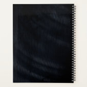 Jewel Palm Leaf Wedding Rose Gold/Navy ID830 Planer (Rückseite)