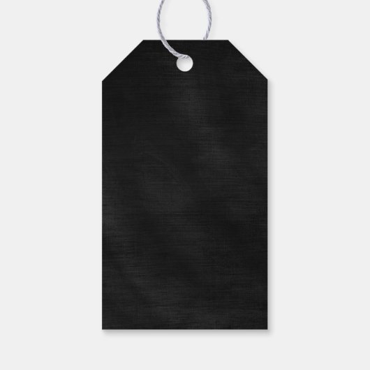 Jewel Palm Leaf Wedding Silver ID830 Geschenkanhänger (Rückseite)