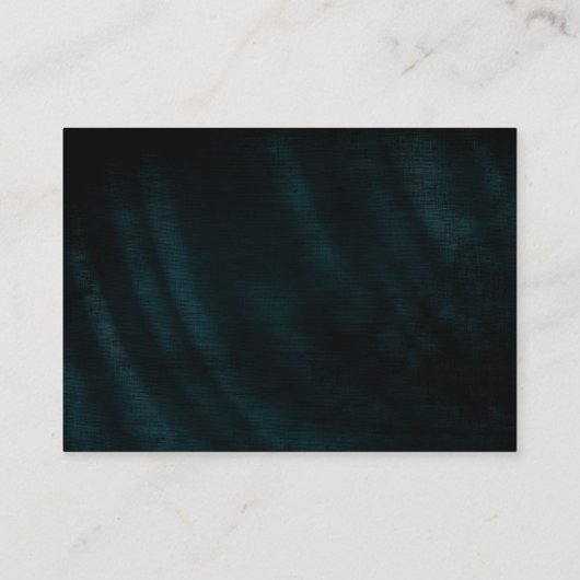 Jewel Palm Leaf Wishing Well V2 Aquamarin ID830 Begleitkarte (Rückseite)