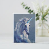 Jewel the Unicorn Postkarte (Stehend Vorderseite)