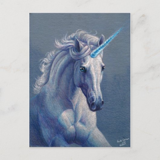 Jewel the Unicorn Postkarte (Vorderseite)