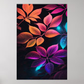 Jewel Tone Blätter III Poster (Vorne)