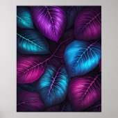 Jewel Tone Blätter VI Poster (Vorne)