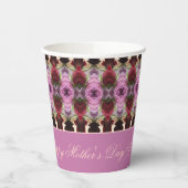 Jewel Tone Gemustert Pappbecher (Links)