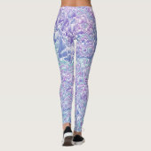 Jewel Tone Glitch Leggings (Rückseite)