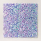 Jewel Tone Glitch Puzzle (Horizontal)