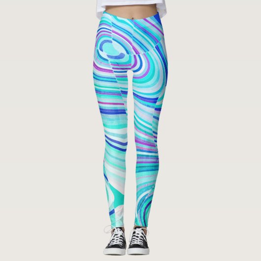 Jewel Tone Leggings (Vorderseite)