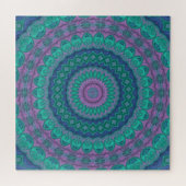 Jewel Tone Mandala Puzzle (Horizontal)