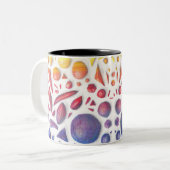 Jewel Tone Maximalist Ästhetische Tasse (Vorderseite Links)