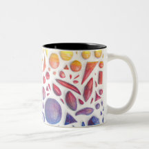 Jewel Tone Maximalist Ästhetische Tasse