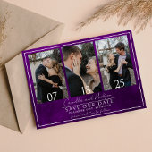 Jewel Tone Romance | Amethyst | Hochzeit Save The Date