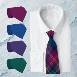 Jewel Tone Wine Krawatte