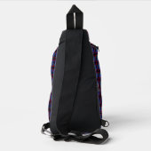 Jewel Toned Kariert Crossbody Bag (Rückseite)