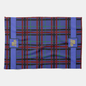 Jewel Toned Kariert Kitchen Handtuch (Horizontal)