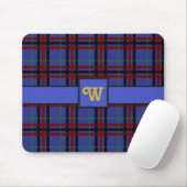 Jewel Toned Kariert Mousepad (Mit Mouse)
