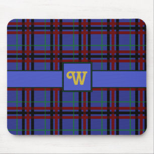 Jewel Toned Kariert Mousepad