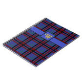 Jewel Toned Kariert-Notebook Notizblock (Linke Seite)