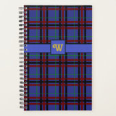 Jewel Toned Kariert Planner Planer (Vorderseite)