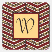 Jewel-Toned Kariert Sticker (Vorderseite)