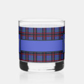 Jewel Toned Kariert Whiskyglas (Links)
