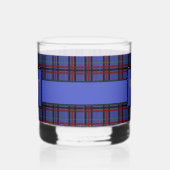 Jewel Toned Kariert Whiskyglas (Rechts)