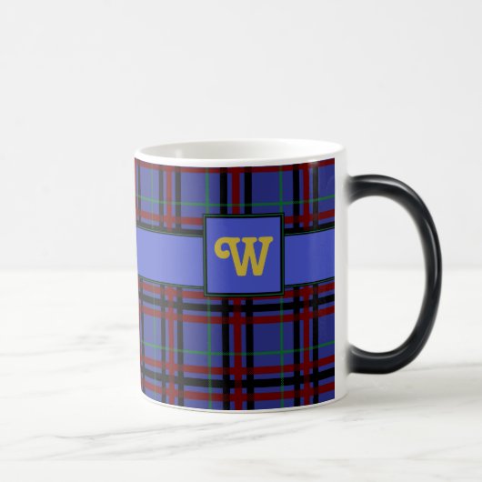 Jewel Toned Karierte Tasse (Rechts)