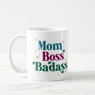Jewel Toned Single Mama Entrepreneur Tasse
