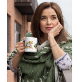 Jewel Toned Watercolor Frog Kaffeetasse