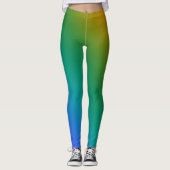 Jewel Tones Gradient Leggings (Vorderseite)