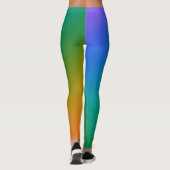 Jewel Tones Gradient Leggings (Rückseite)