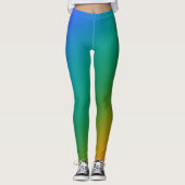 Jewel Tones Gradient Leggings (Vorderseite)