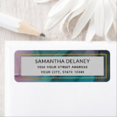 Jewel Tones Marble Ink Wash Muster (Insitu)