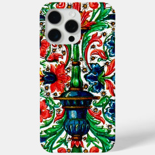 Jewel Tones Mittelalterliches Manuskript-Blume Sku Case-Mate iPhone Hülle