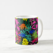 Jewel Tones Tropical Rainforest Pangolins Kaffeetasse (VorderseiteRechts)