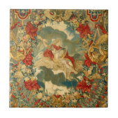 Jewel Tones (Vintage Tapestylemuster) Fliese (Vorderseite)