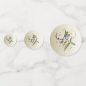 Jewele Dragonfly Polterabend Table Confetti Konfetti (Rückseiten)