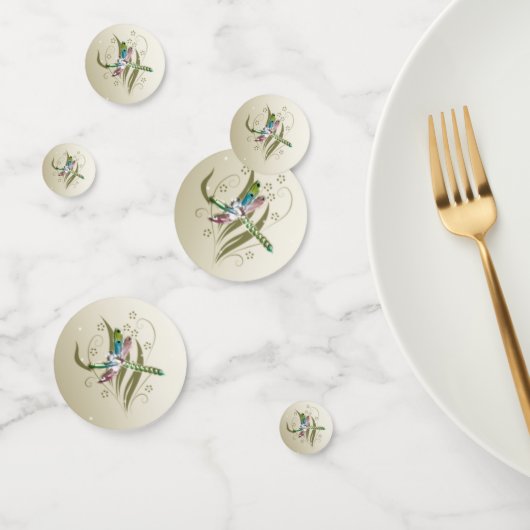 Jewele Dragonfly Polterabend Table Confetti Konfetti (Gruppe)