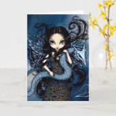 "Jewele" Gruß-Karte Karte (Gelbe Blume)