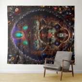 Jeweled Buddha Mother Wandteppich (Beispiel (Horizontal))